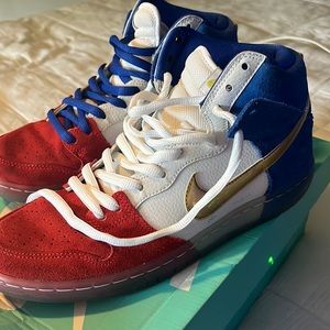 Nike dunk high tri color USA